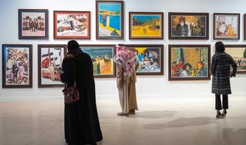 Inauguration d'une biennale d'art contemporain dans la capitale saoudienne