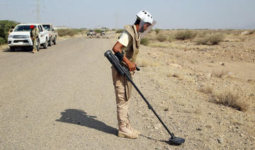 Un programme saoudien neutralise 292 000 mines de la milice houthie au Yémen