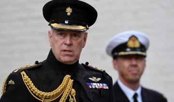 Menacé de procès, le prince Andrew perd ses titres militaires