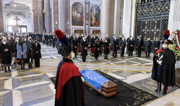 Funérailles d'Etat à Rome du président du Parlement européen 