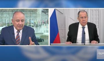 Lavrov à Al-Arabiya: «La Russie ne se considère pas en guerre contre l'OTAN, mais l'OTAN l'est»