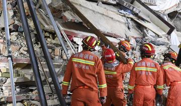 L'effondrement d'un immeuble en Chine a fait 53 morts