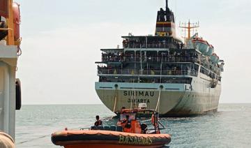 Indonésie: le ferry qui s'était échoué avec 800 personnes à bord, remis à flot