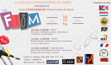 Festival international d’improvisation: la 3e édition du 12 au 14 mai à Rabat et Casablanca