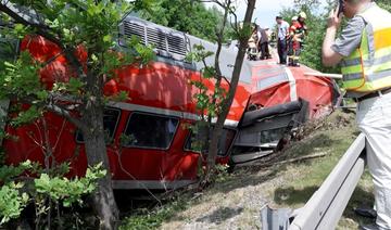 Déraillement d'un train dans les Alpes allemandes: 5 morts et 44 blessés