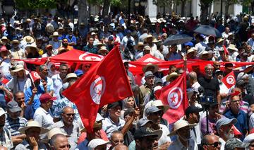 Manifestation à Tunis contre les politiques du président Saied et le projet de Constitution