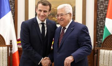 Macron reçoit Abbas pour discuter du processus de paix