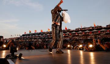 Francofolies: SCH au top, cordon de CRS entre Booba et Vald