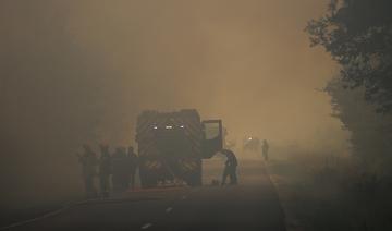 Nombreux records de chaleur en France lundi, les feux continuent en Gironde