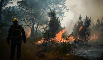 Incendies en Gironde: le gardé à vue a déjà été entendu pour des faits similaires