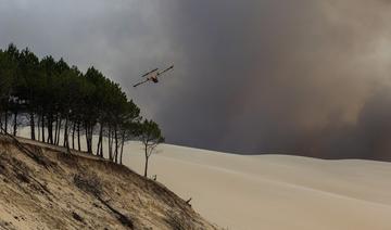 Incendies en Gironde: plus de 19 000 hectares brûlés, les fumées sur Bordeaux