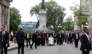 Le pape dans l'Arctique pour la dernière étape de son «voyage pénitentiel» au Canada