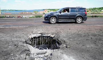 L'Ukraine frappe de nouveau un pont stratégique à Kherson