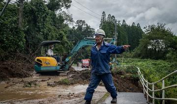 Japon: un mort et des dizaines de blessés au passage du typhon Nanmadol
