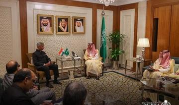 Le ministre saoudien des Affaires étrangères reçoit son homologue indien 