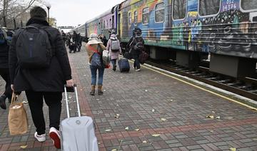 «Enfin libres!»: des familles réunies à la réouverture de la gare de Kherson 