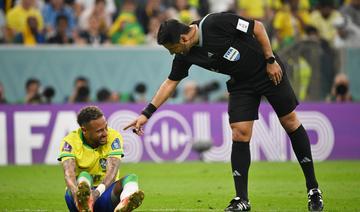 Mondial: Neymar souffre d'une entorse à la cheville droite, examens à venir