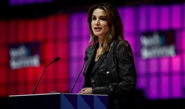 La reine Rania de Jordanie souligne la différence de traitement des réfugiés au Web Summit de Lisbonne 