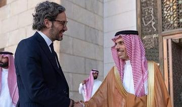 Le ministre saoudien des Affaires étrangères rencontre son homologue argentin à Riyad