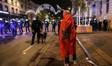 Bruxelles: Quelques débordements après le match Maroc-Canada