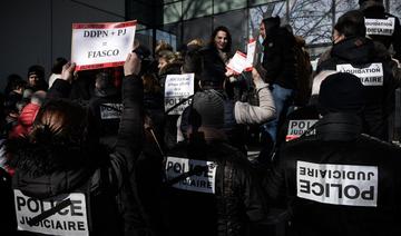 Nouvelle mobilisation de policiers contre la réforme de la PJ