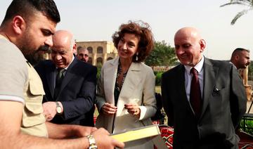 A Bagdad, la directrice de l'Unesco veut «aider l'Irak à reconstruire» 