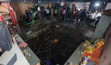 Inde: le bilan de l'effondrement d'un temple est passé à 35 morts 