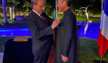 Ayman Tamer décoré de la Légion d’honneur par l’ambassadeur Ludovic Pouille