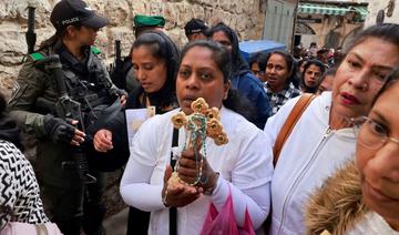 En Israël, des chrétiens célèbrent le Vendredi saint dans leur village détruit