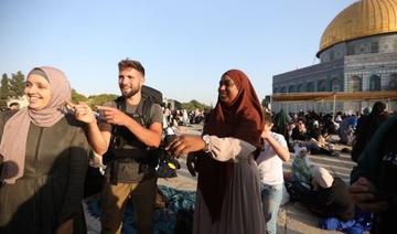 Le jeune Français qui a marché de Lyon jusqu'à Al-Aqsa accueilli chaleuresement par des Palestiniens