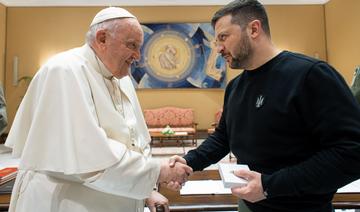 Le président Zelensky au Vatican pour rencontrer le pape François
