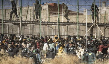 Des manifestants réclament «justice» un an après le drame migratoire de Melilla