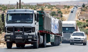 Syrie: l'ONU achemine une aide aux zones rebelles via les territoires du régime