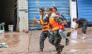 Des pluies torrentielles en Chine font au moins 15 morts