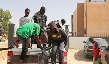 Libye: Des migrants secourus en plein désert à la frontière avec la Tunisie