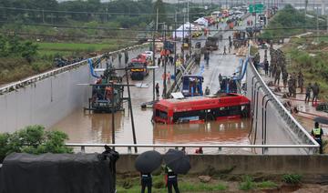En Corée du Sud, inondations et glissements de terrain font 37 morts