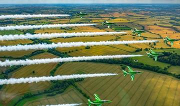 La performance des Saudi Hawks époustoufle le public du RIAT 2023 au Royaume-Uni