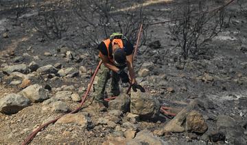 Grèce: la débrouille de pompiers volontaires pour «sauver leur montagne»