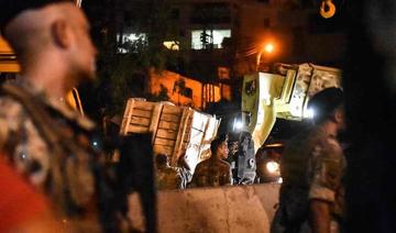 Liban: L'armée saisit des munitions du Hezbollah après des heurts