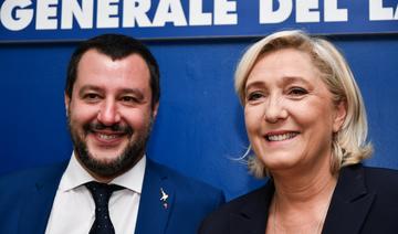 Salvini et Le Pen affichent leur unité en vue des européennes