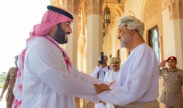 Le sultan d’Oman reçoit le prince héritier saoudien à Mascate