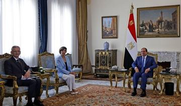Le président Al-Sissi rencontre la cheffe de la diplomatie française 