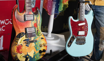 Des guitares d'Eric Clapton et de Kurt Cobain aux enchères aux Etats-Unis