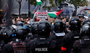 A Paris, des milliers de participants à un rassemblement pro-palestinien interdit