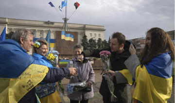L'Ukraine célèbre le premier anniversaire de la libération de Kherson 