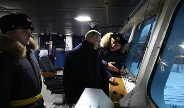 Poutine inaugure deux nouveaux sous-marins nucléaires 