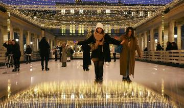 Avec une patinoire au Palais-Royal, la mode happening d'AMI et Alexandre Mattiussi