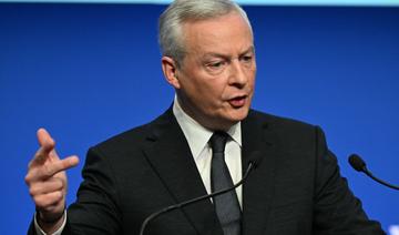 Le «premier risque» économique dans le monde est «géopolitique», affirme Bruno Le Maire