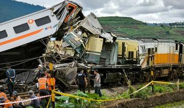 Indonésie: quatre morts et 22 blessés dans une collision entre deux trains 
