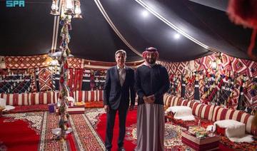 Le prince héritier saoudien s’entretient avec le secrétaire d’État américain à AlUla